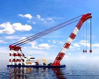 2020年  江蘇騰鷹海洋建造 2200dwt起重船